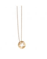 cut out: star 14k yellow gold
