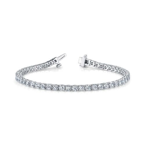 Classic Diamond Tennis Bracelet in 14K Gold 5 CT Total Weight